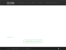 Tablet Screenshot of ha-web.com